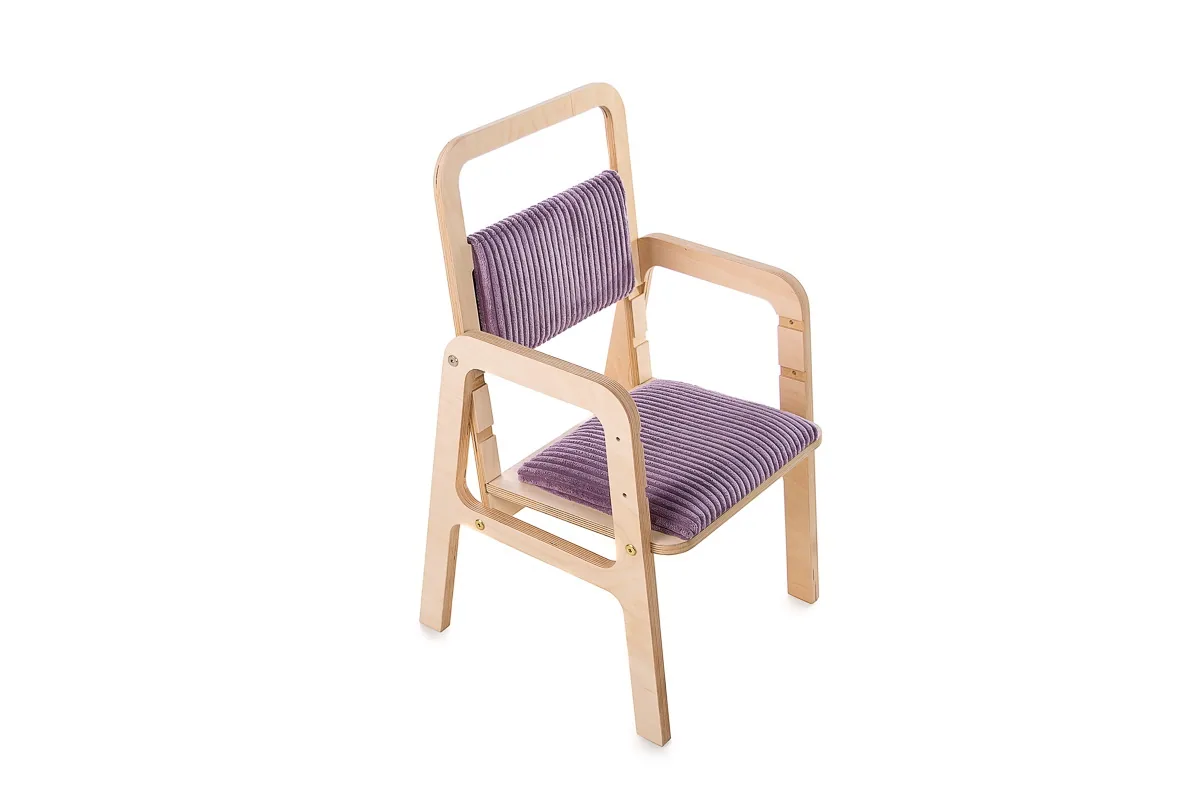ADJUSTABLE CHILDREN CHAIR LUULA cannon pink