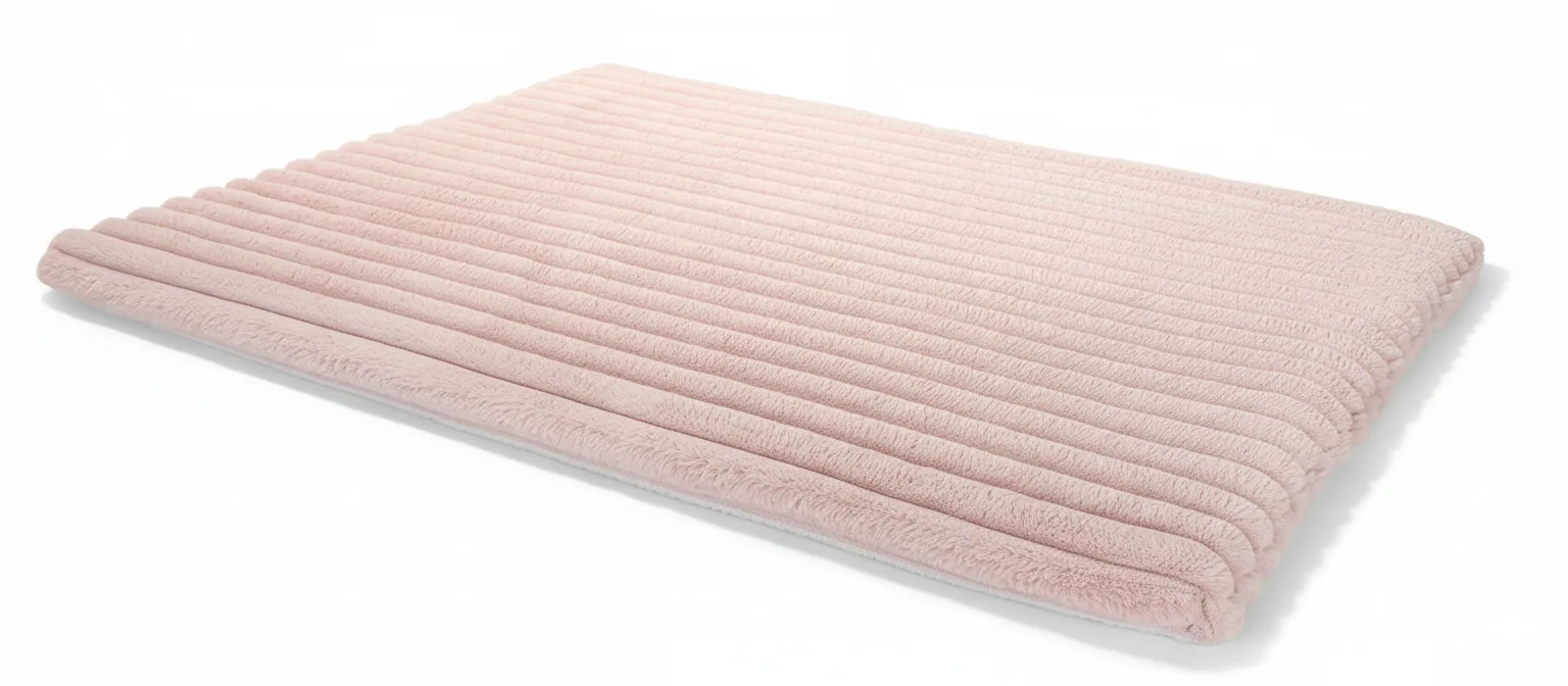 Children Play Mattress Velvet Dutsy Rose