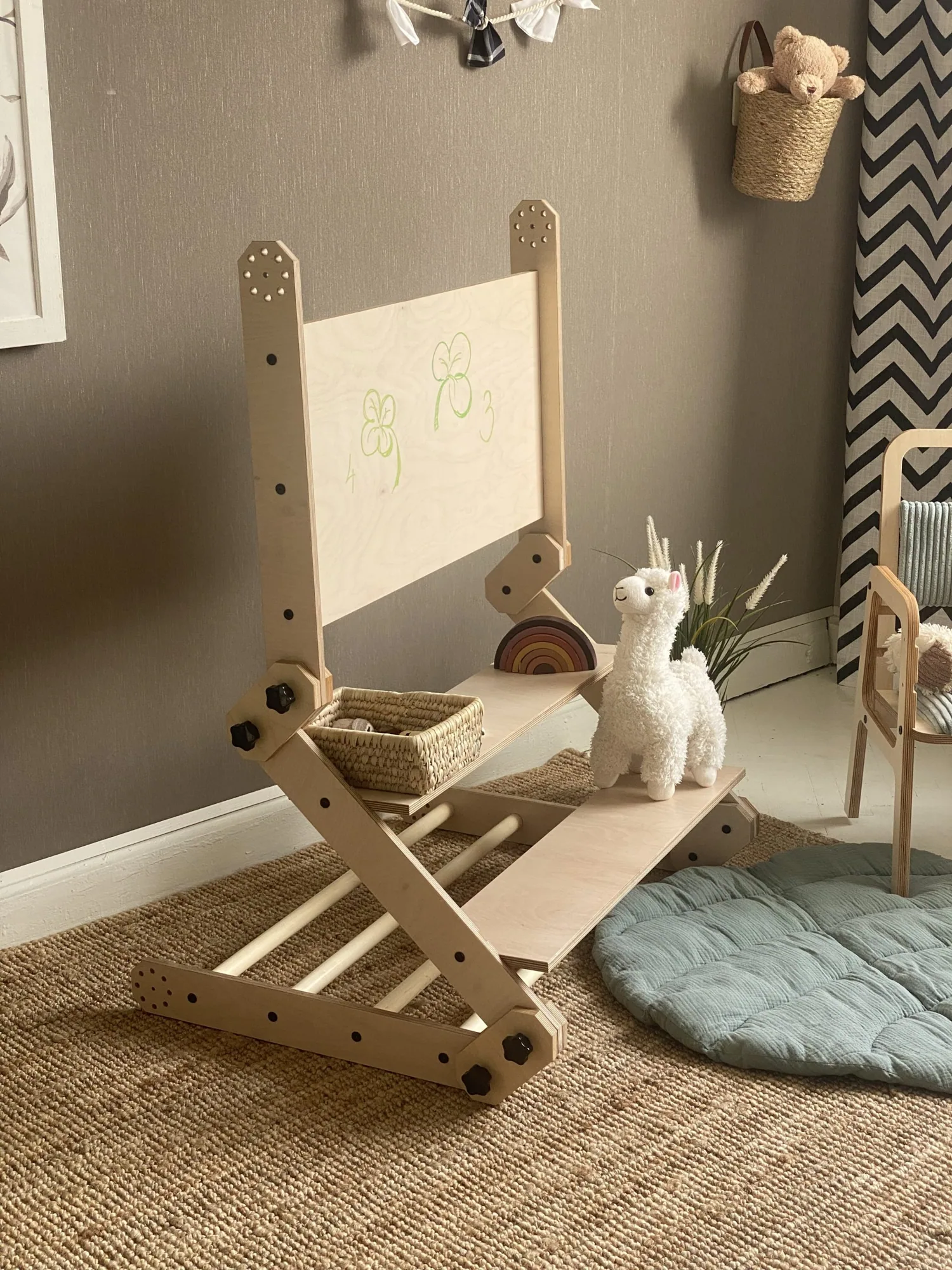 Montessori Climbing Set | Table | Drawing Board NABU